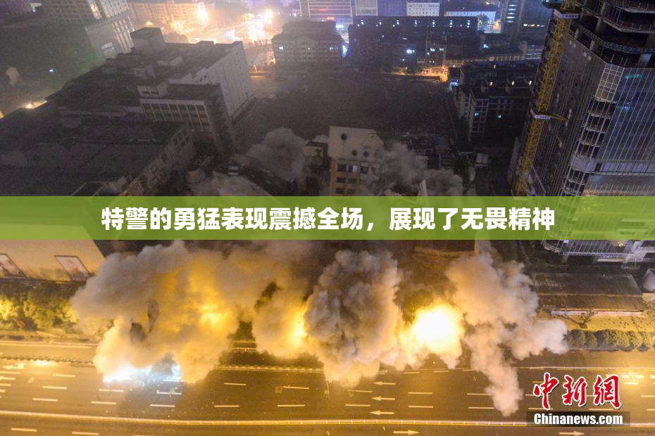 特警的勇猛表现震撼全场，展现了无畏精神