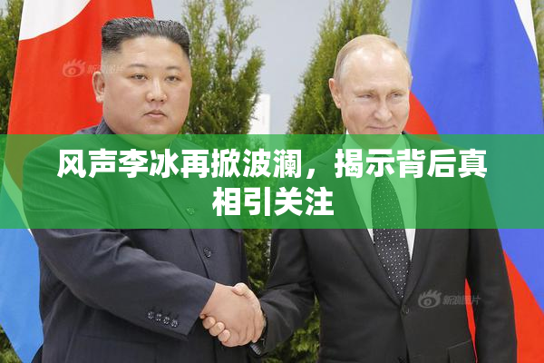 风声李冰再掀波澜，揭示背后真相引关注