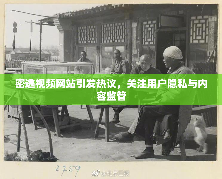 密逃视频网站引发热议，关注用户隐私与内容监管
