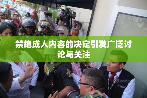 禁绝成人内容的决定引发广泛讨论与关注