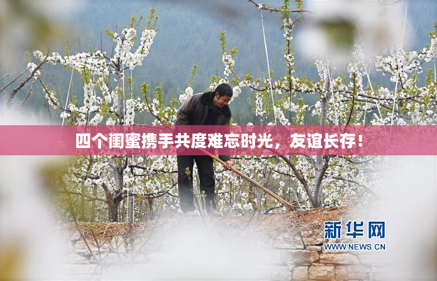 四个闺蜜携手共度难忘时光，友谊长存！