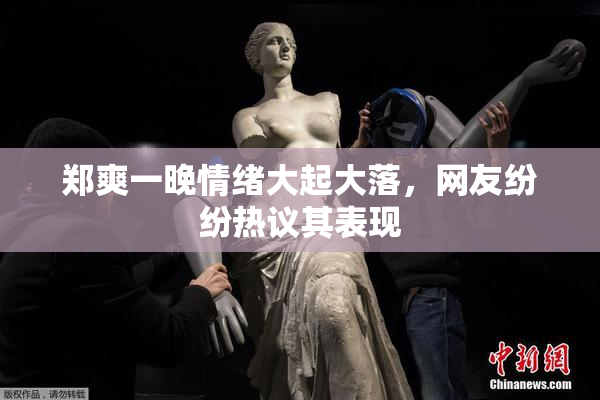 郑爽一晚情绪大起大落，网友纷纷热议其表现
