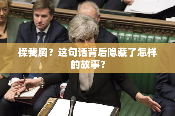 揉我胸？这句话背后隐藏了怎样的故事？