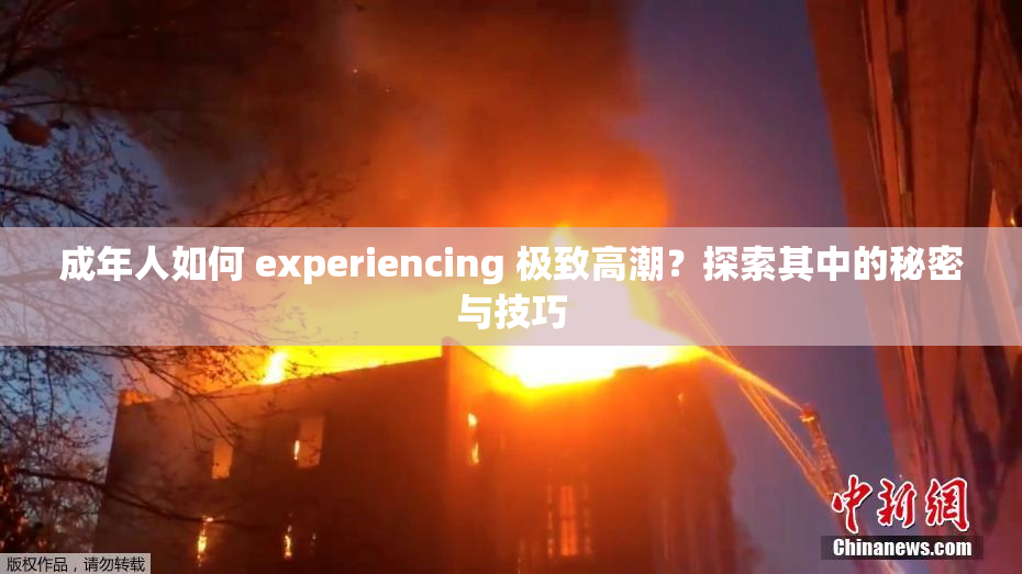 成年人如何 experiencing 极致高潮？探索其中的秘密与技巧
