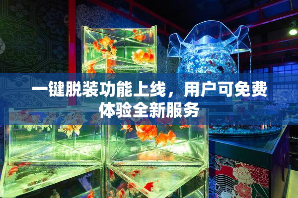 一键脱装功能上线，用户可免费体验全新服务