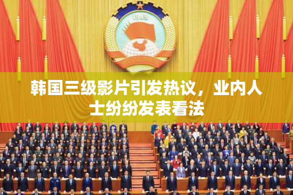 韩国三级影片引发热议，业内人士纷纷发表看法