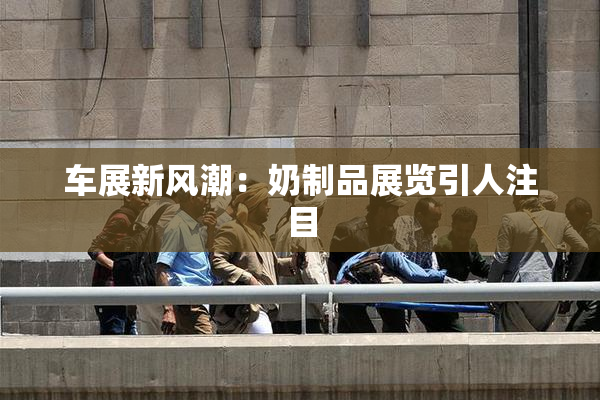 车展新风潮：奶制品展览引人注目