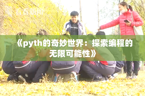 《pyth的奇妙世界：探索编程的无限可能性》