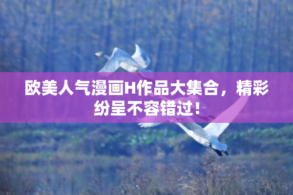欧美人气漫画H作品大集合，精彩纷呈不容错过！