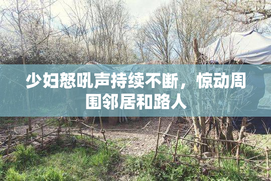 少妇怒吼声持续不断，惊动周围邻居和路人