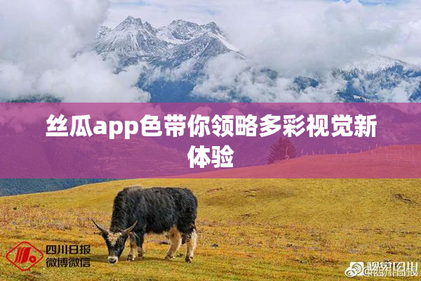 丝瓜app色带你领略多彩视觉新体验