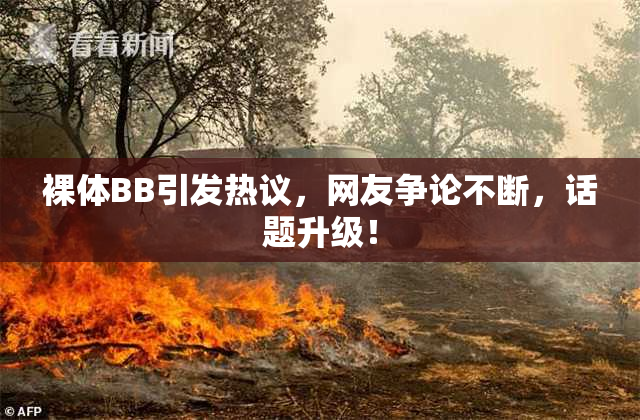裸体BB引发热议，网友争论不断，话题升级！