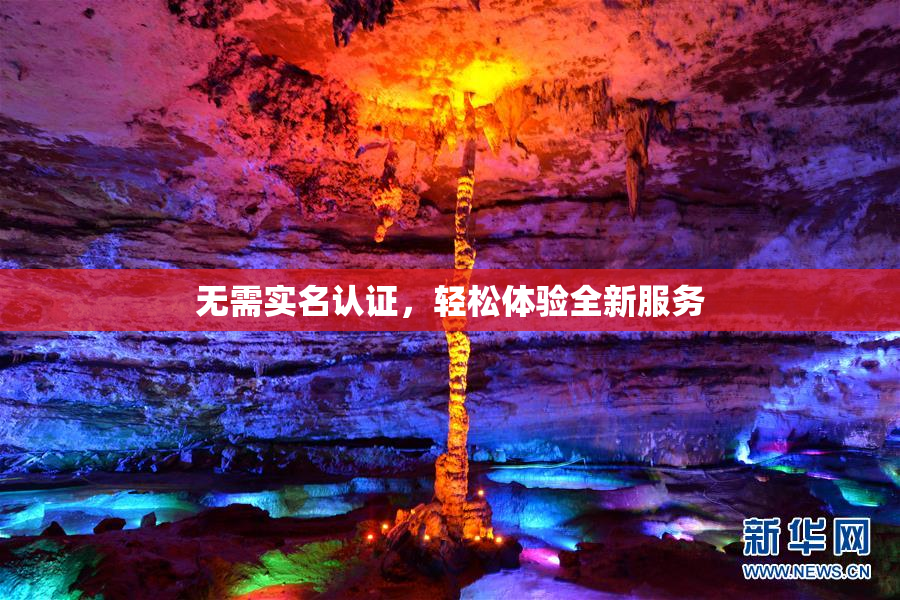 无需实名认证，轻松体验全新服务