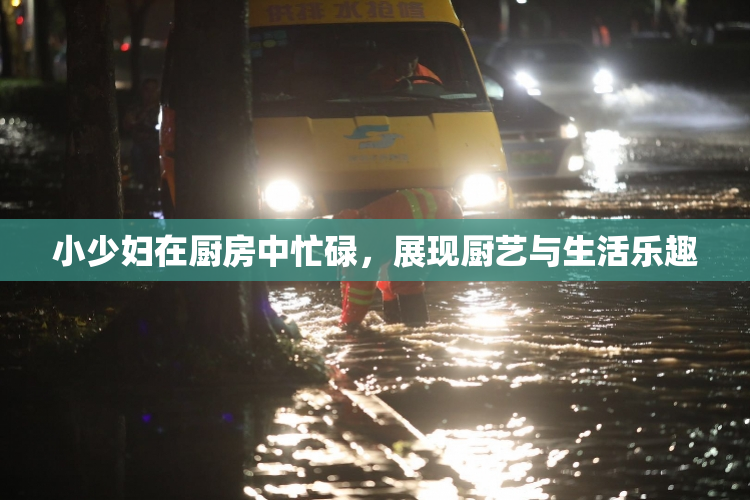 小少妇在厨房中忙碌，展现厨艺与生活乐趣