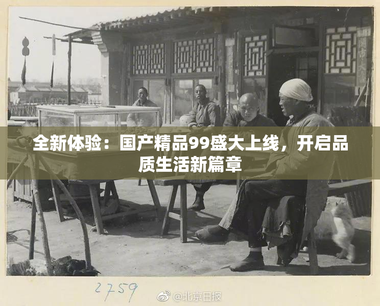 全新体验：国产精品99盛大上线，开启品质生活新篇章