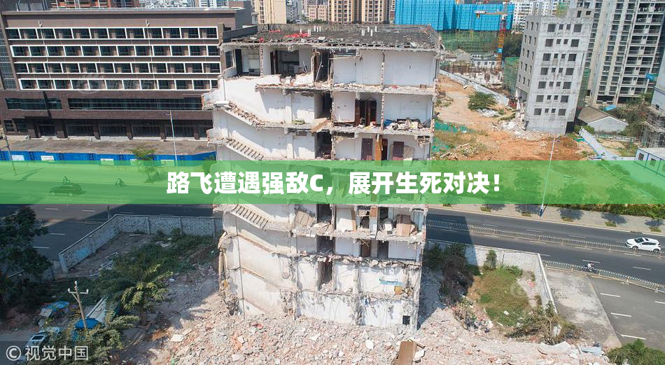 路飞遭遇强敌C，展开生死对决！