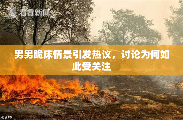 男男跪床情景引发热议，讨论为何如此受关注