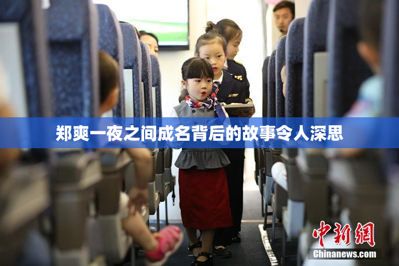 郑爽一夜之间成名背后的故事令人深思