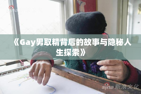 《Gay男取精背后的故事与隐秘人生探索》