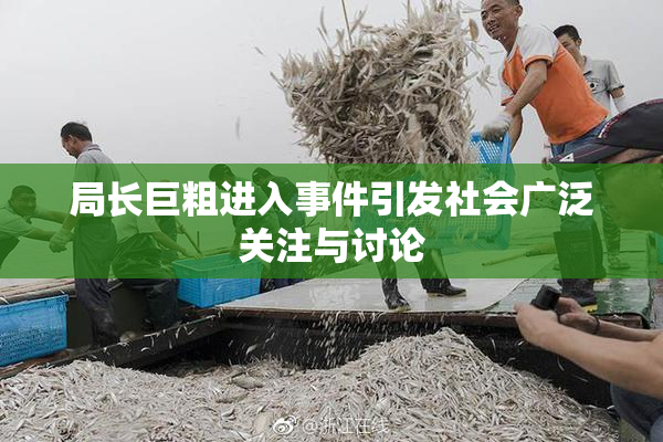 局长巨粗进入事件引发社会广泛关注与讨论