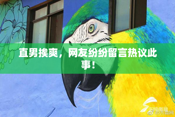直男挨爽，网友纷纷留言热议此事！
