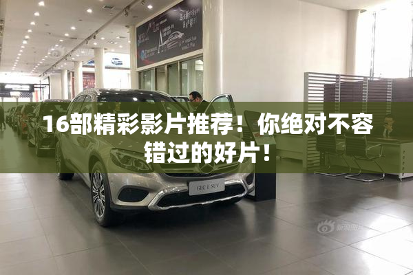 16部精彩影片推荐！你绝对不容错过的好片！