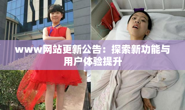 www网站更新公告：探索新功能与用户体验提升