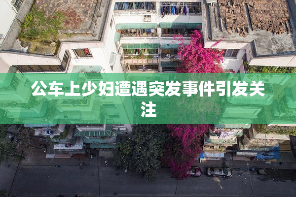 公车上少妇遭遇突发事件引发关注