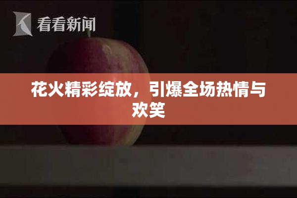 花火精彩绽放，引爆全场热情与欢笑
