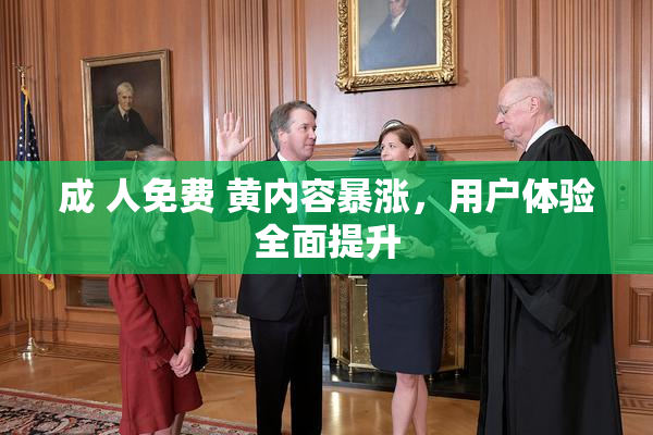 成 人免费 黄内容暴涨，用户体验全面提升