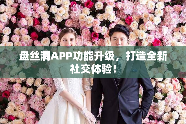盘丝洞APP功能升级，打造全新社交体验！