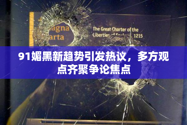91媚黑新趋势引发热议，多方观点齐聚争论焦点