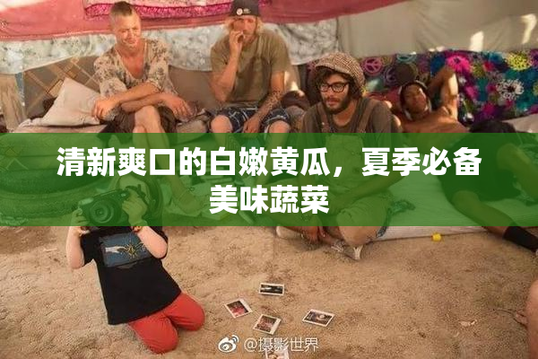 清新爽口的白嫩黄瓜，夏季必备美味蔬菜