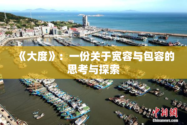 《大度》：一份关于宽容与包容的思考与探索