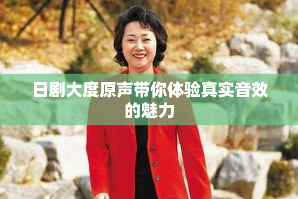日剧大度原声带你体验真实音效的魅力