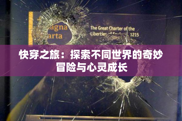 快穿之旅：探索不同世界的奇妙冒险与心灵成长