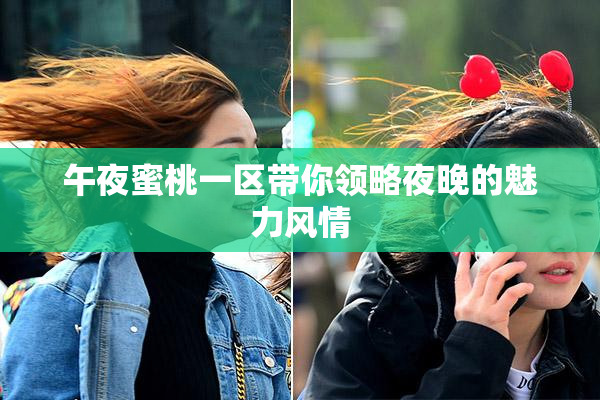午夜蜜桃一区带你领略夜晚的魅力风情