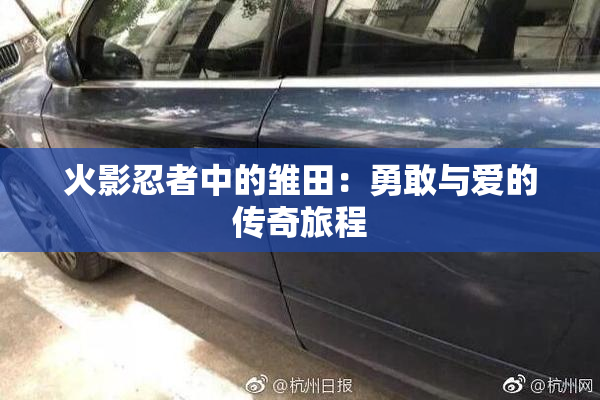 火影忍者中的雏田：勇敢与爱的传奇旅程