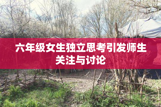六年级女生独立思考引发师生关注与讨论