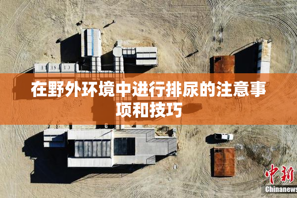 在野外环境中进行排尿的注意事项和技巧