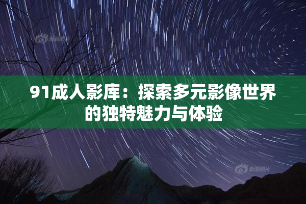 91成人影库：探索多元影像世界的独特魅力与体验