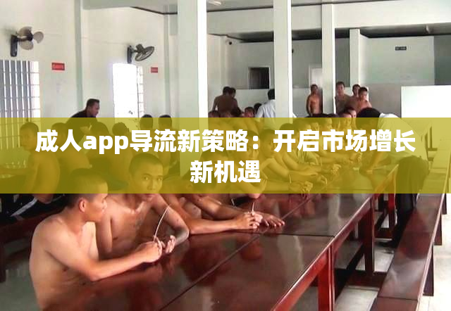 成人app导流新策略：开启市场增长新机遇