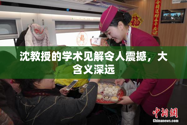 沈教授的学术见解令人震撼，大含义深远