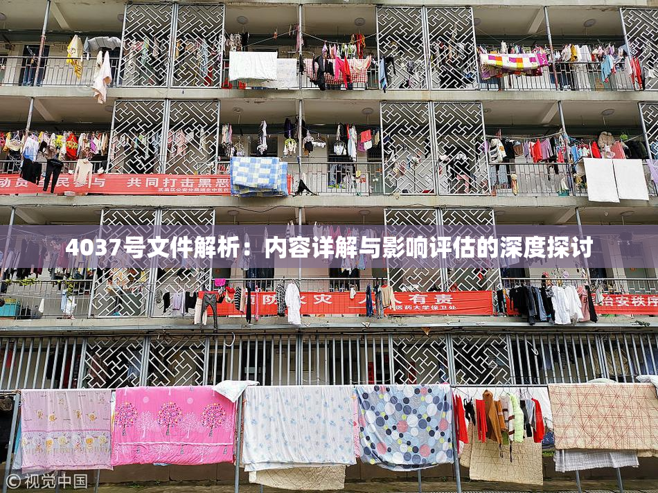 4037号文件解析：内容详解与影响评估的深度探讨