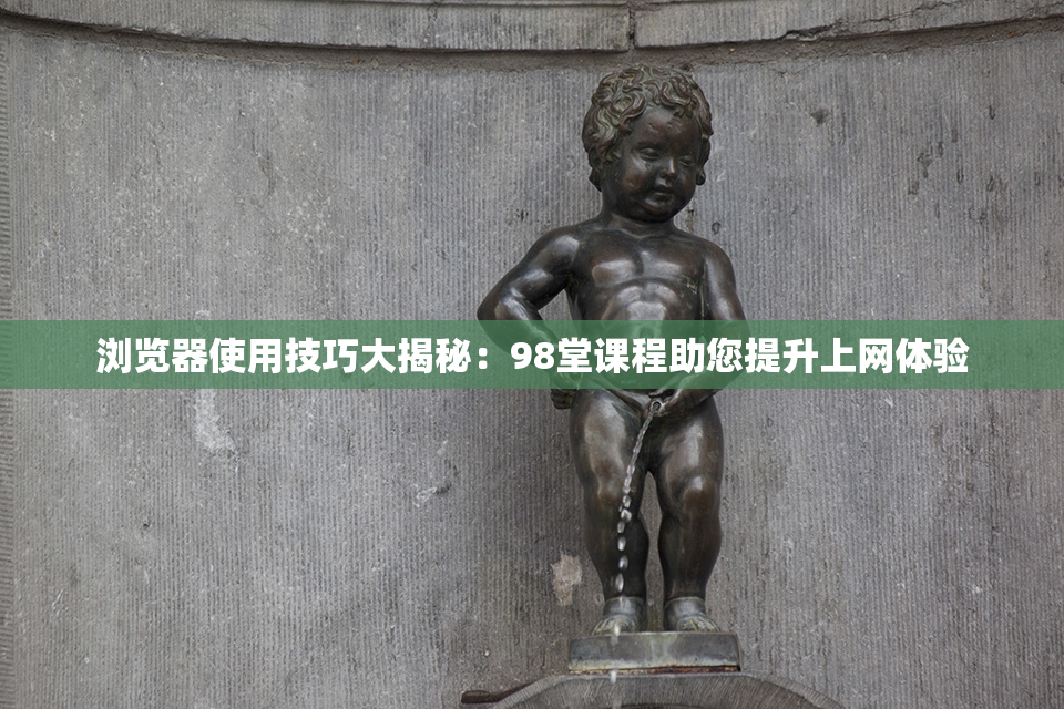 浏览器使用技巧大揭秘：98堂课程助您提升上网体验