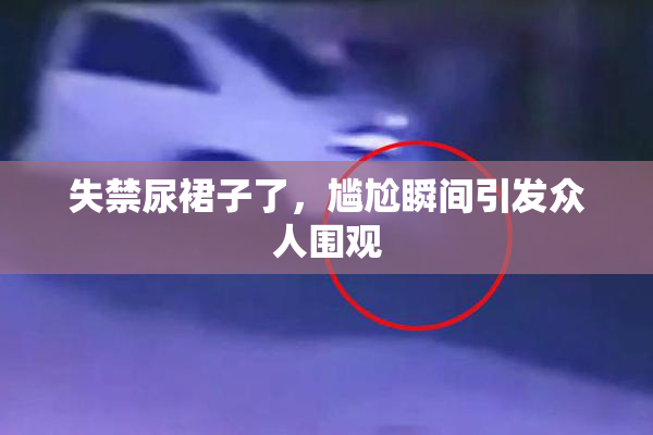 失禁尿裙子了，尴尬瞬间引发众人围观