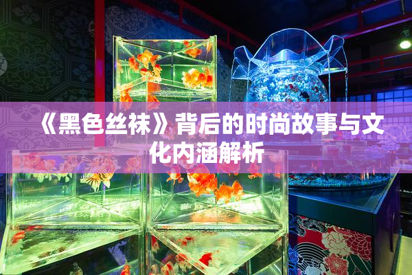 《黑色丝袜》背后的时尚故事与文化内涵解析