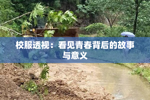 校服透视：看见青春背后的故事与意义
