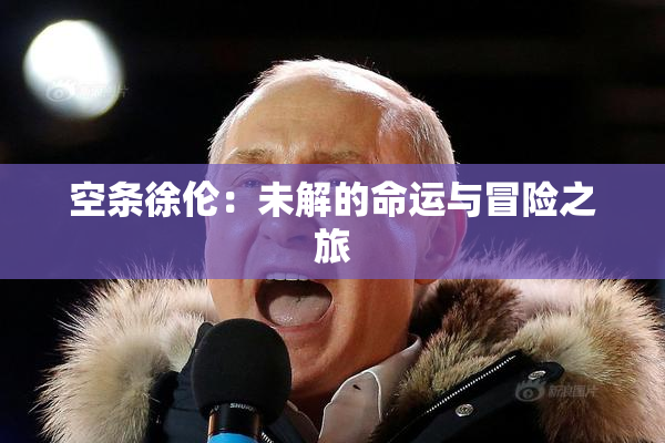 空条徐伦：未解的命运与冒险之旅