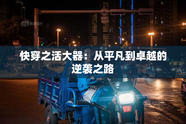快穿之活大器：从平凡到卓越的逆袭之路